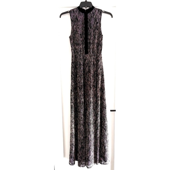 Alice + Olivia Melange Ramon Key Hole Maxi Dress size 2 - Picture 8 of 15